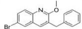 3-苄基-6-溴-2-甲氧基喹啉