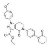 4,5,6,7-四氢-1-(4-甲氧基苯基)-7-氧代-6-[4-(2-氧代-1-哌啶 基)苯基]-1H-吡唑并[3,4-c]吡啶-3-羧酸乙酯